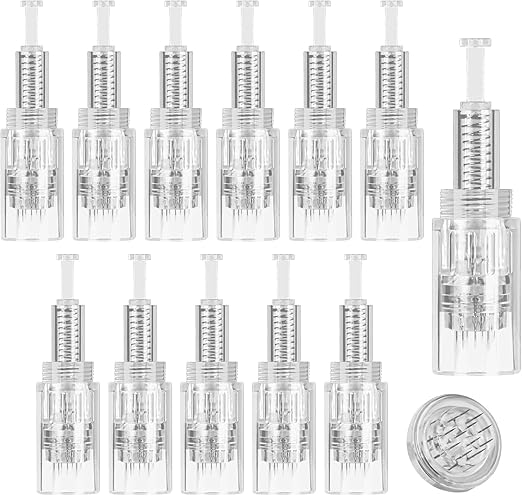 Agujas para microagujas, paquete de 12, para lápiz de microagujas inalámbrico - estériles - CFB Cosmetics®