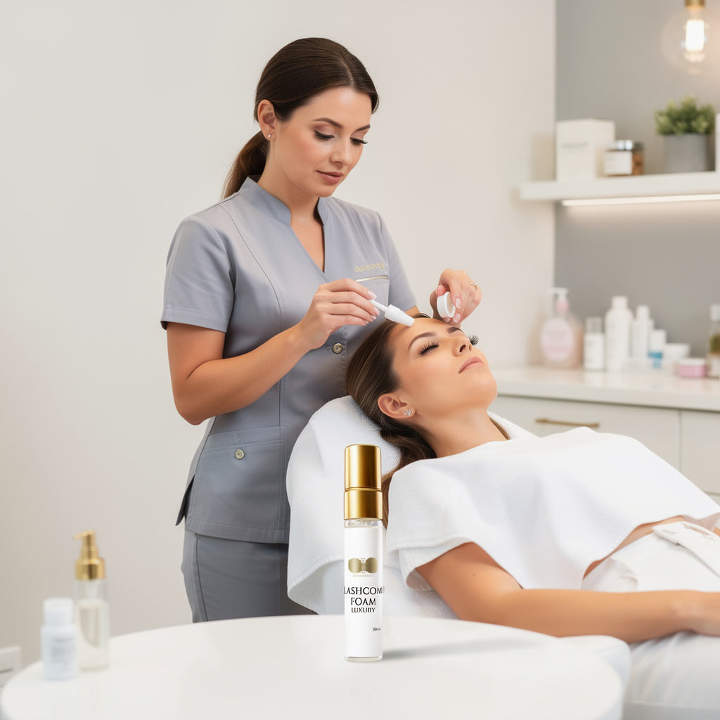 Wimpernshampoo 10er Set + 2 gratis Lash & Brow Foam 5 ml CFB Cosmetics®