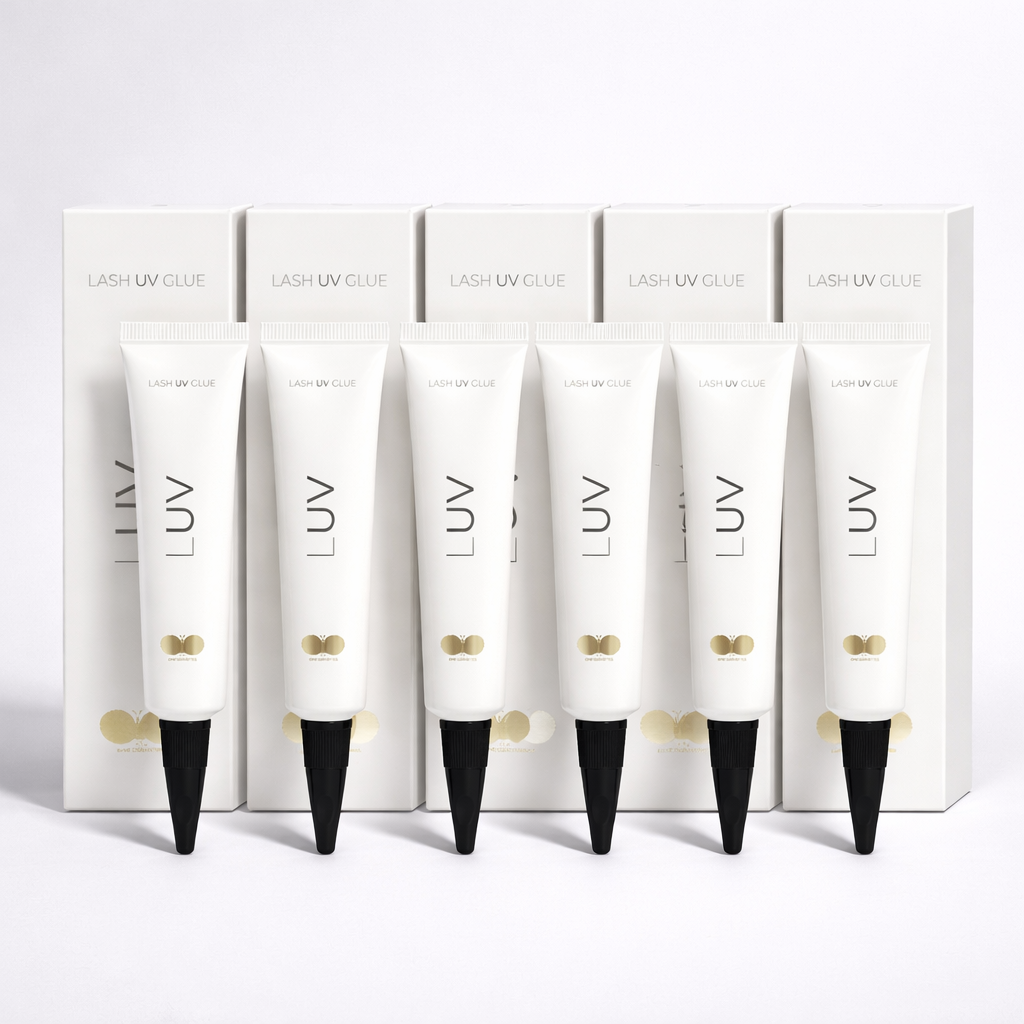 UV Wimpernkleber LUV | UV System | Set 5 + 1 gratis | BESTSELLER | LUV System®