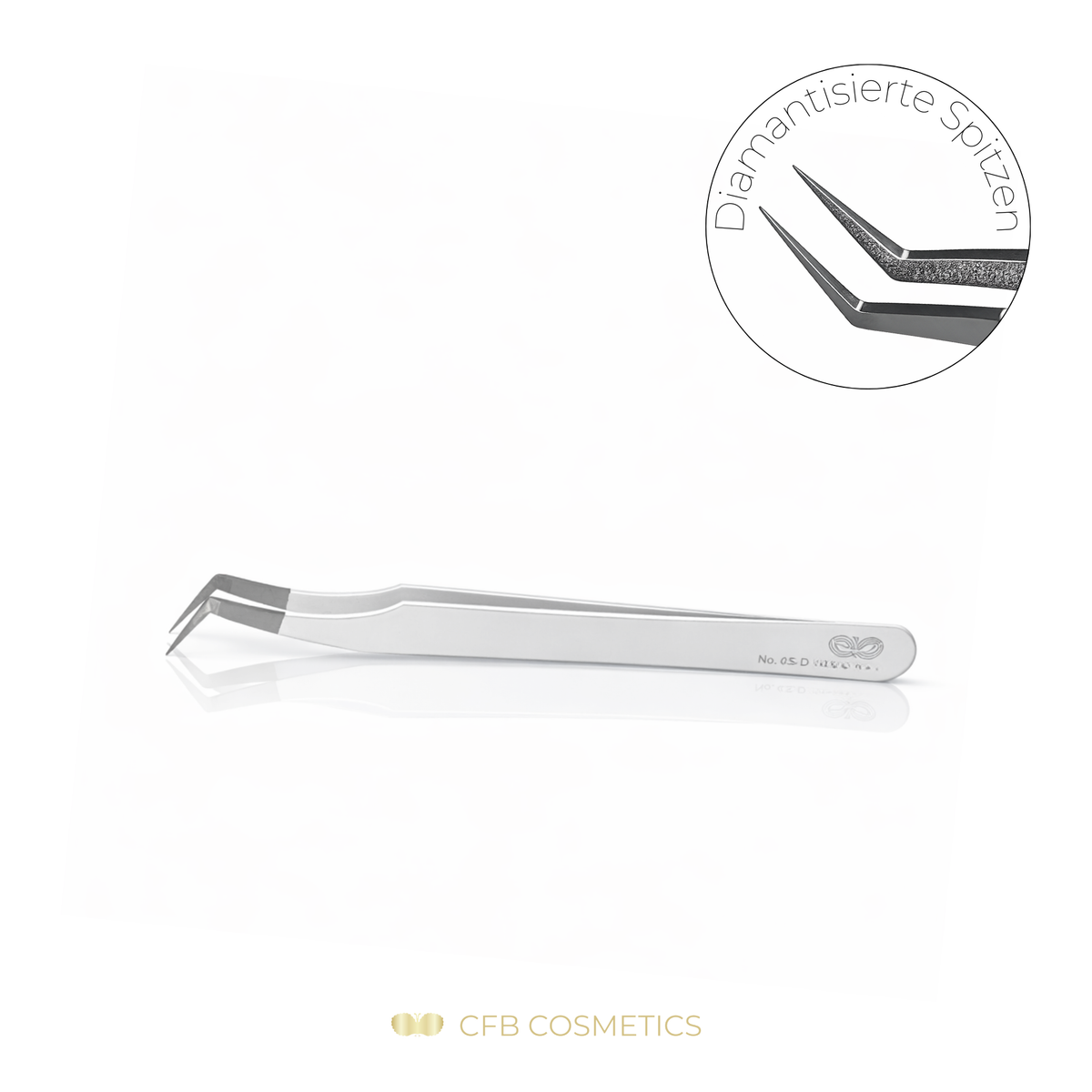 Luxury Diamant Pinzette No. 5 Volumentechnik CFB Cosmetics®