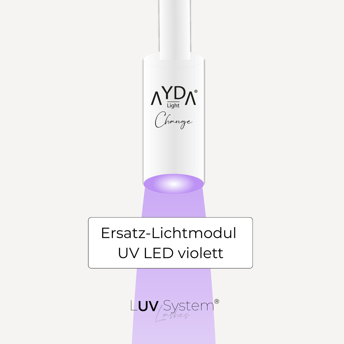 Lichtmodul | CHANGE | violett UV-LED Wimpernverlängerung | LUV System®