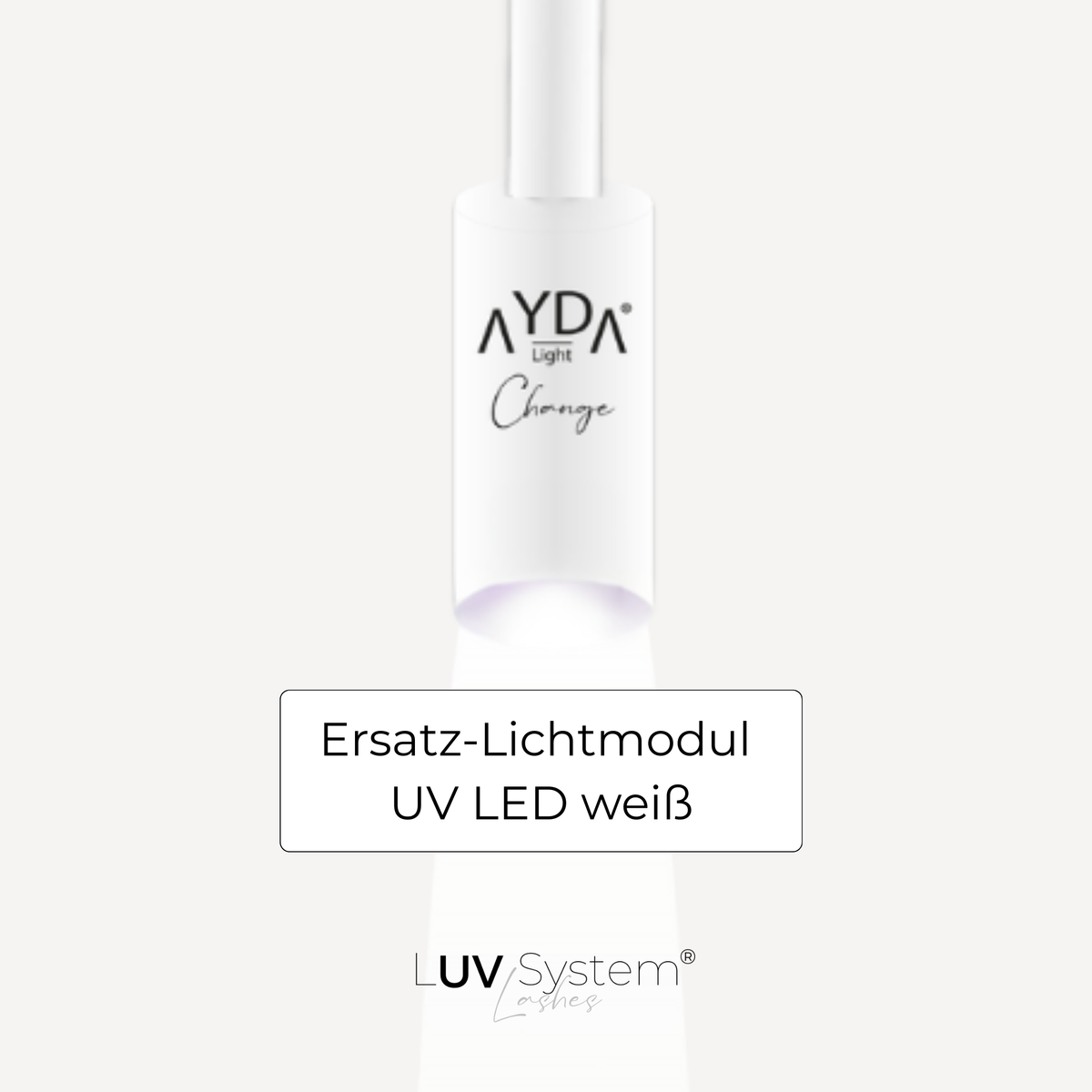 Ersatz Lichtmodul | CHANGE UV Lampe | weiß LED | LUV System®