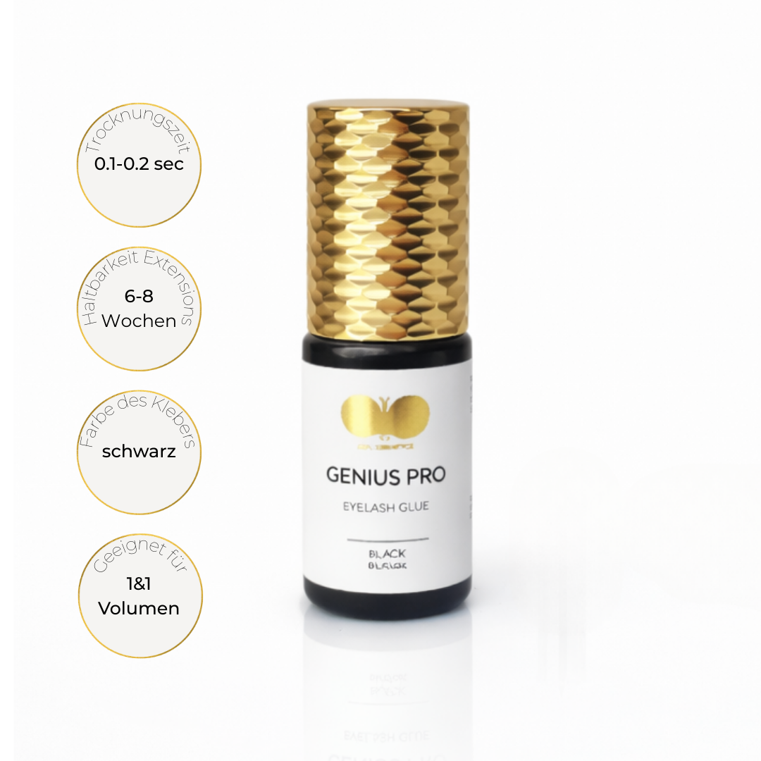 Wimpernkleber GENIUS PRO ultra-schnell 0,1–0,2 Sek. 5 g | CFB Cosmetics®