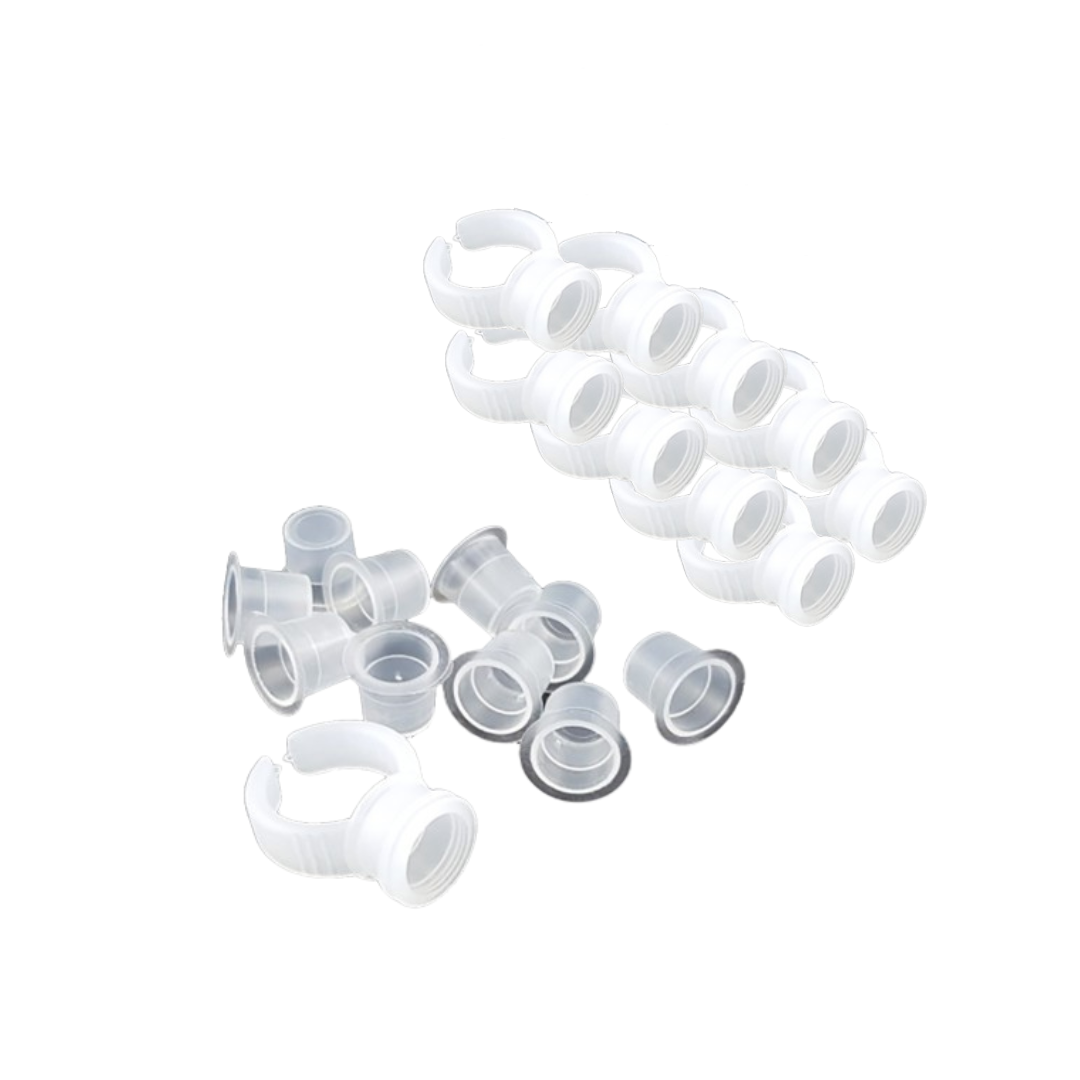 Adhesive Ring | Pigment Ring | 10 rings + 100 disposable inserts