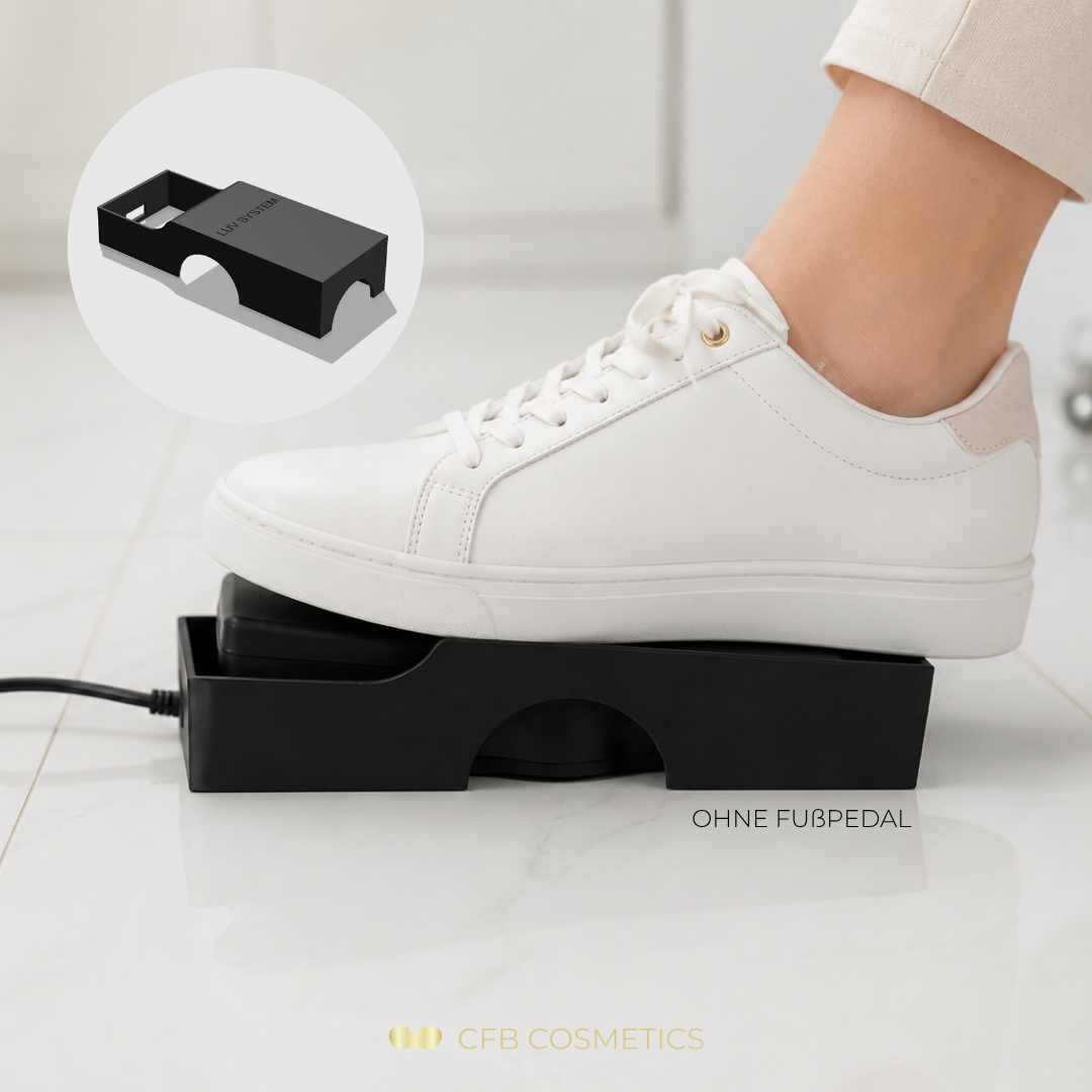 LUV System® Ergonomic Pedal Dock - passend zum Silent Food Pedal 3S
