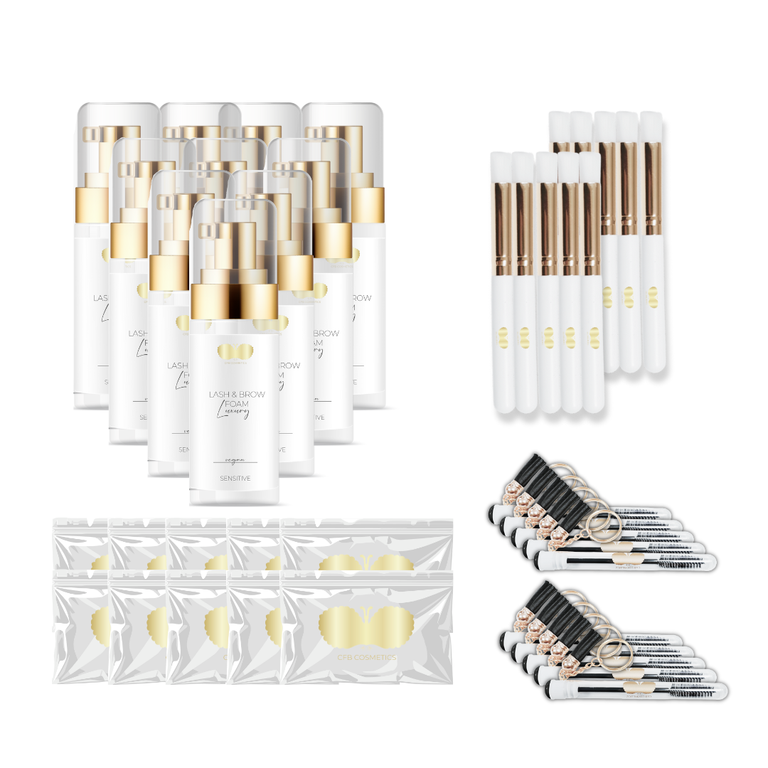 Lash Care 10er Set Aftercare für Wimpernverlängerung | CFB Cosmetics®