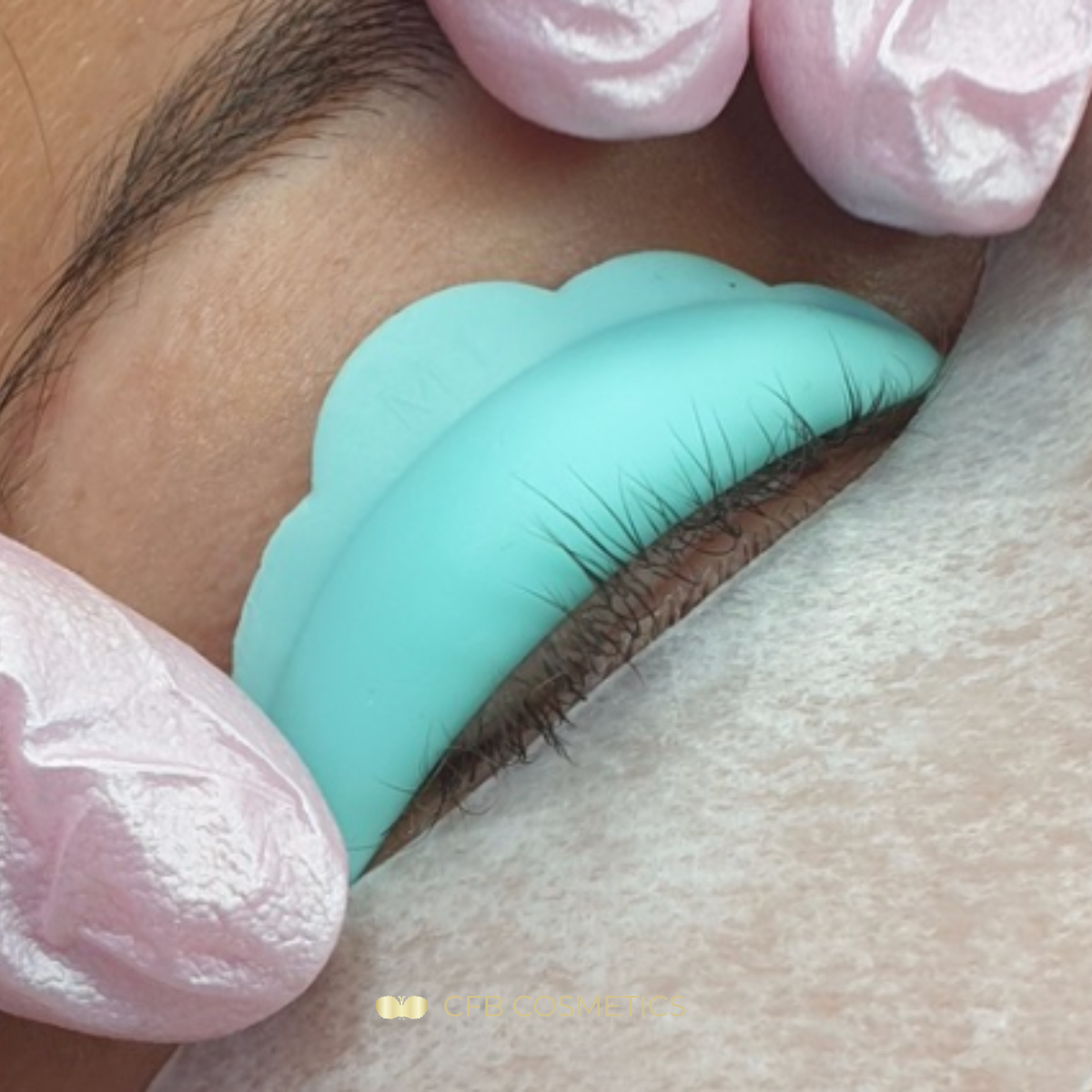Almohadillas de silicona para lifting de pestañas | turquesa | CFB Cosmetics®