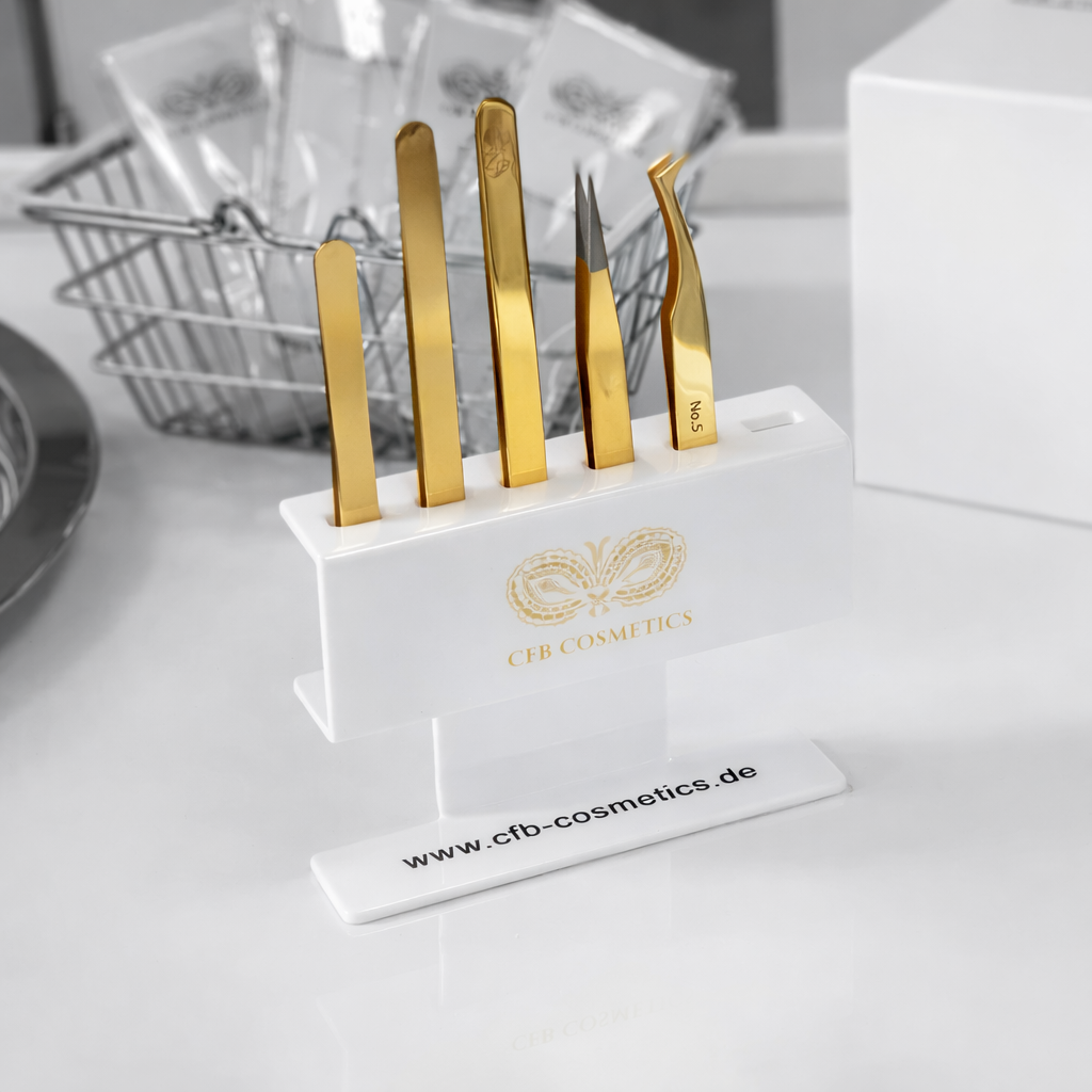 Pincetstandaard voor wimperverlenging, geschikt voor maximaal 6 pincetten – CFB Cosmetics®