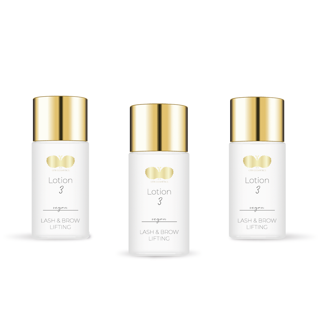 Lash & Brow Lifting | Lotion 3 | Vegan & Professional | CFB Cosmetics®