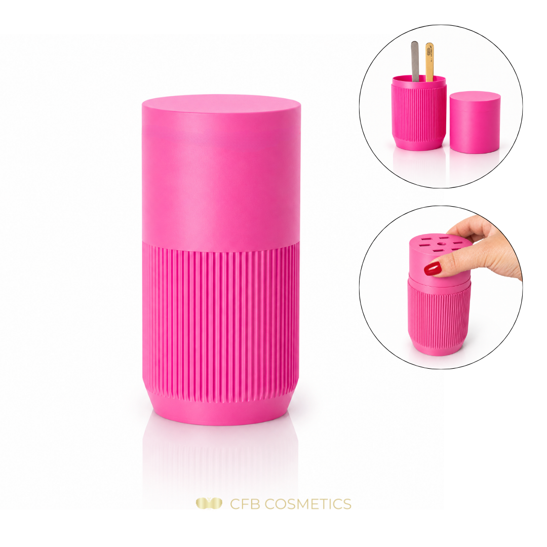 Pinzettenbox pink