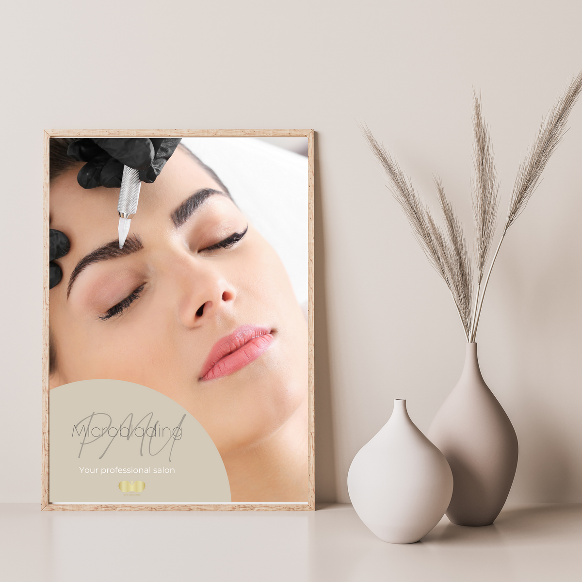 Poster Microblading PMU DIN A1 Studio Poster Contourcom CFB Cosmetics®