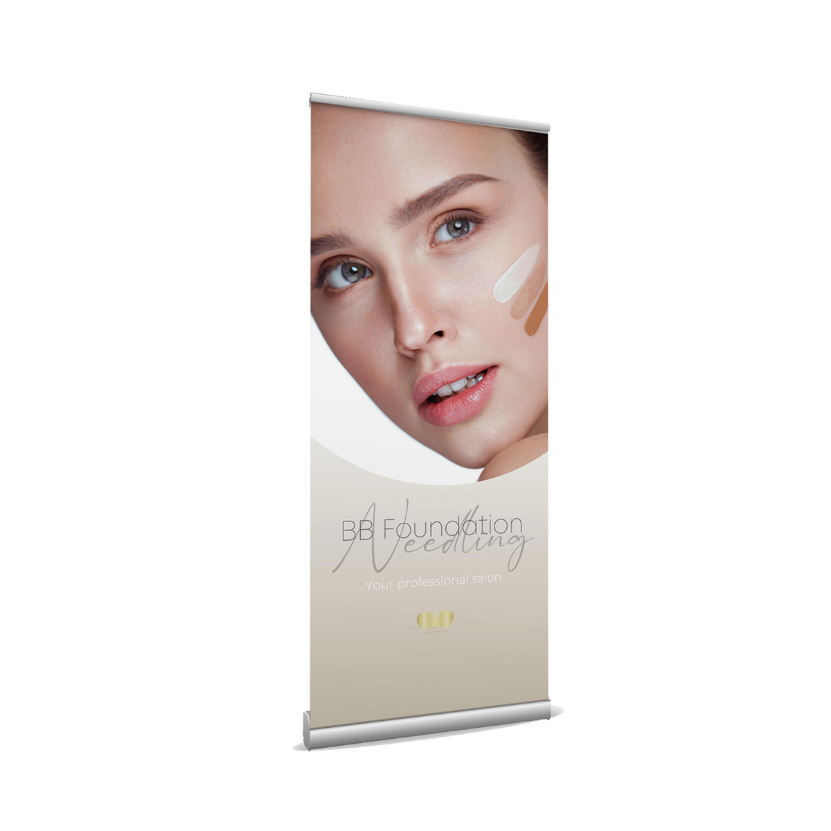 Roll up Banner BB Foundation 85 x 200 cm Studio Banner CFB Cosmetics®