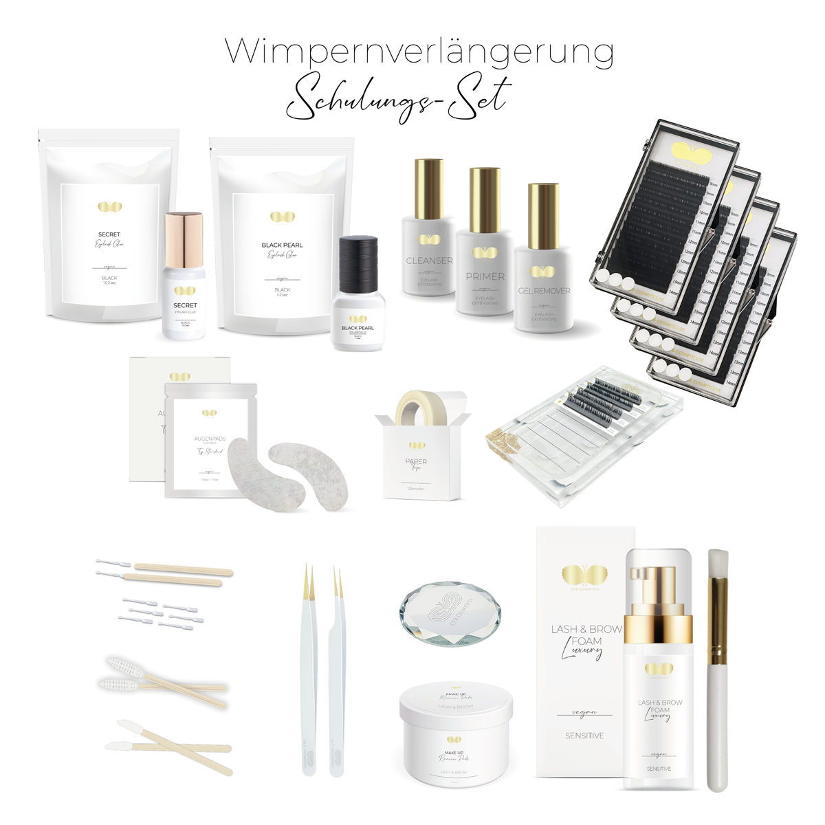 Starter-Set | Wimpernverlängerung | 2025