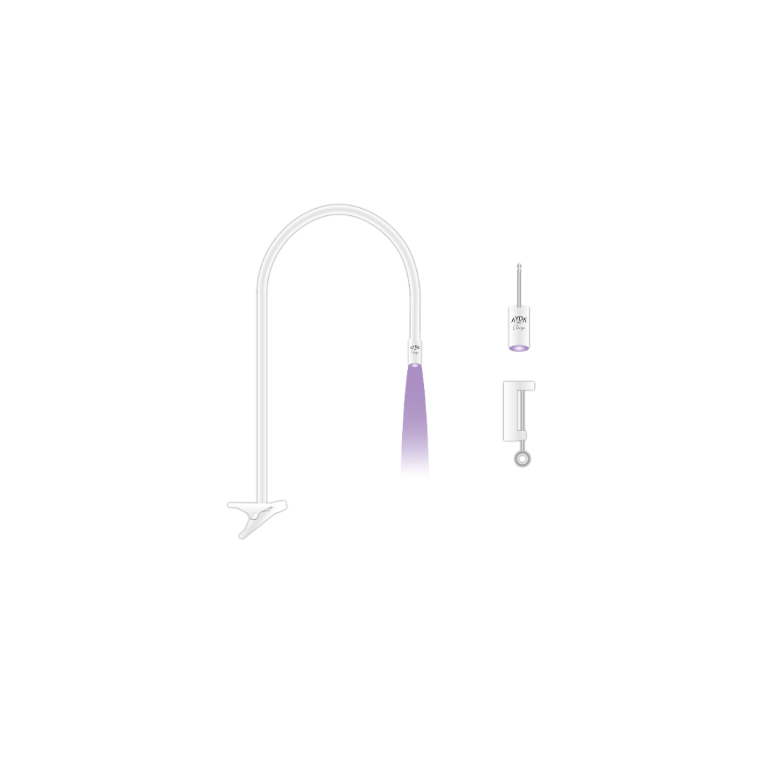 LUV System® CHANGE Clip-Lampe – UV Lampe für Wimpern & Nageldesign