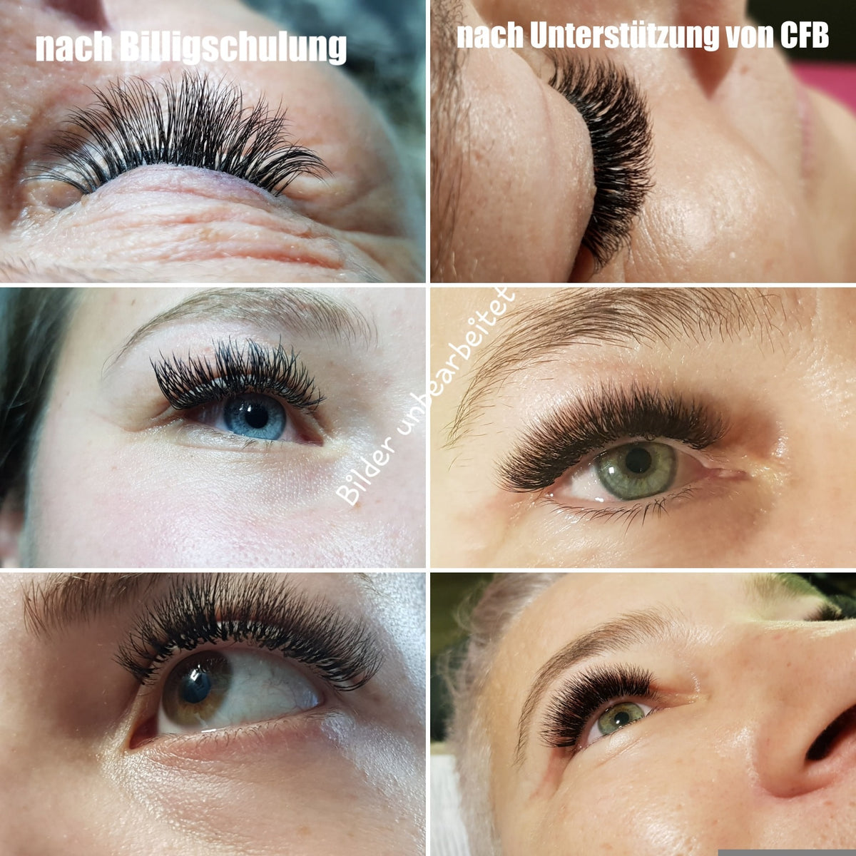Ein Erfahrungsbericht: Warum eine hochwertige Ausbildung zum Wimpernstylisten entscheidend ist - CFB Cosmetics