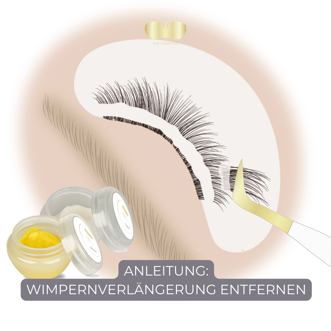 Anleitung: Wimpernverlängerung entfernen - CFB Cosmetics