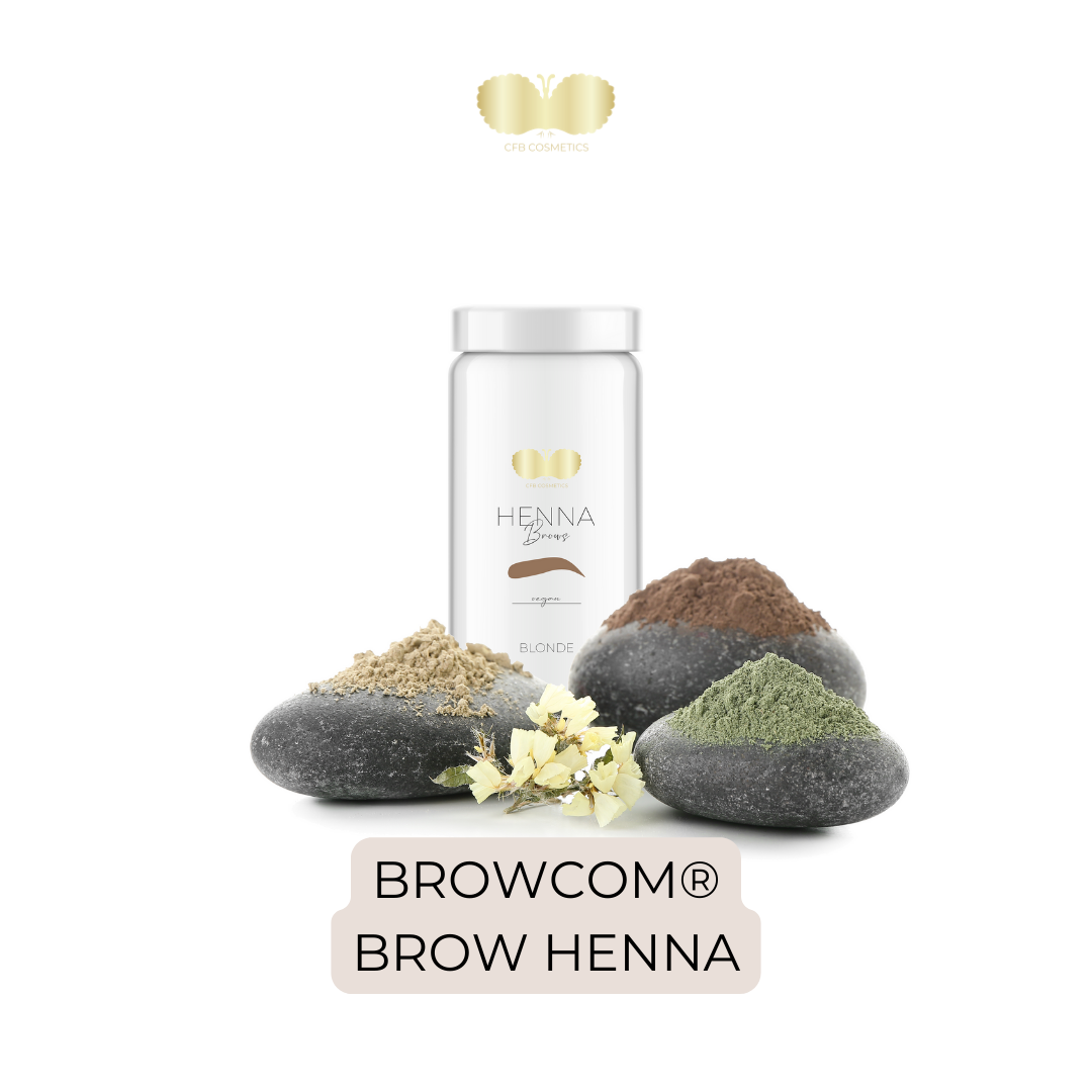 Browcom® Brow Henna: Die Kunst des Augenbrauen-Designs und der Pflege - CFB Cosmetics