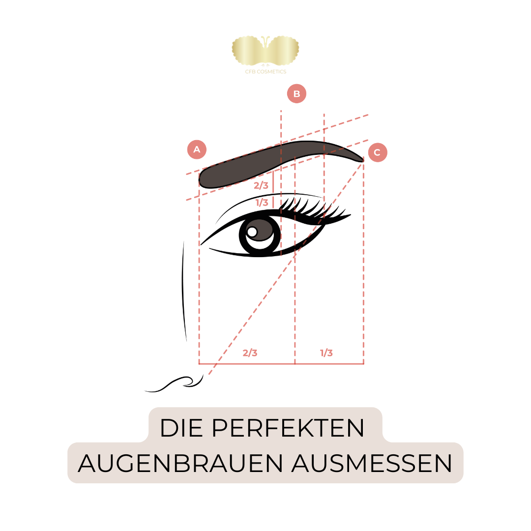 Augenbrauen formen - CFB Cosmetics