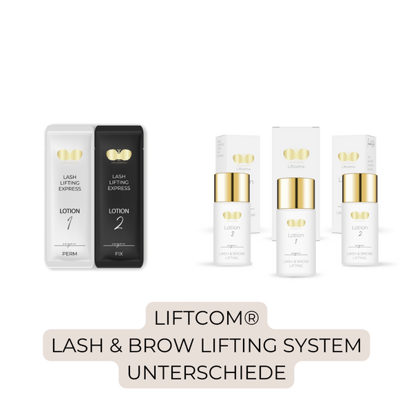 Liftcom® Lash Lifting Systems - Differences
