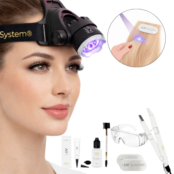 LUV System®: el galardonado adhesivo UV, ahora también para extensiones de pelo