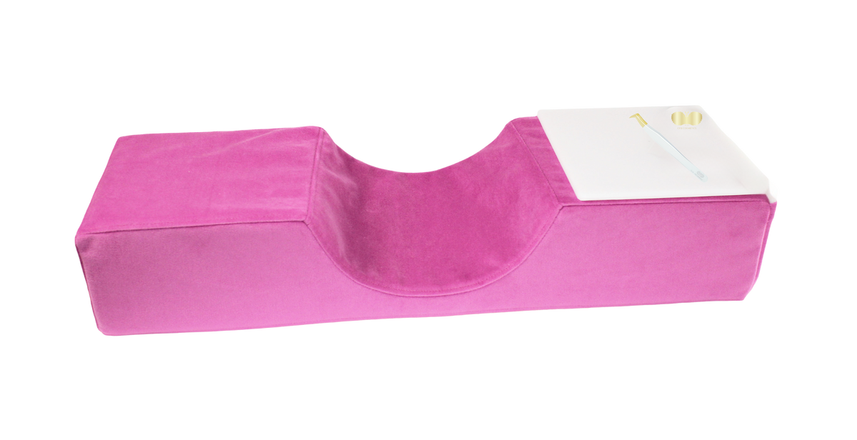 Ergonomisches Lashes Kissen - Rechts oder Links - mit Acryltray - Studio Komfort CFB Cosmetics® – 100lkissen.3, 100lkissen.4