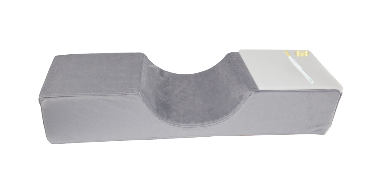 Ergonomisches Lashes Kissen - Rechts oder Links - mit Acryltray - Studio Komfort CFB Cosmetics® – 100lkissen.11, 100lkissen.12