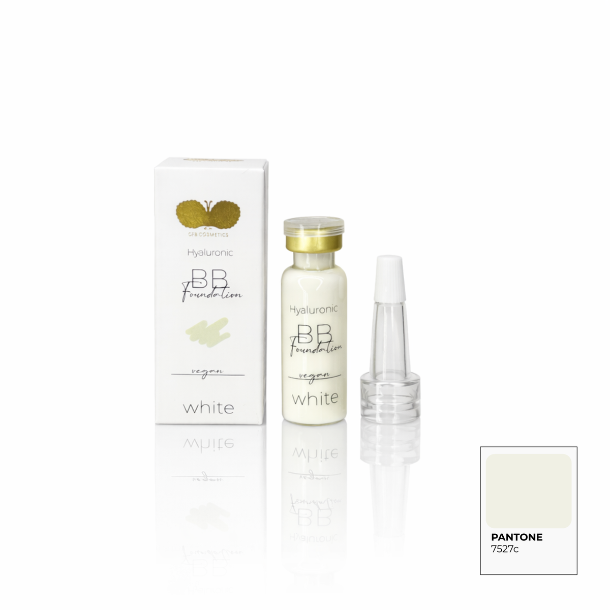BB Glow Foundation with Hyaluronic Acid - Color: White - Set of 5 plus 1 free - CFB Cosmetics®
