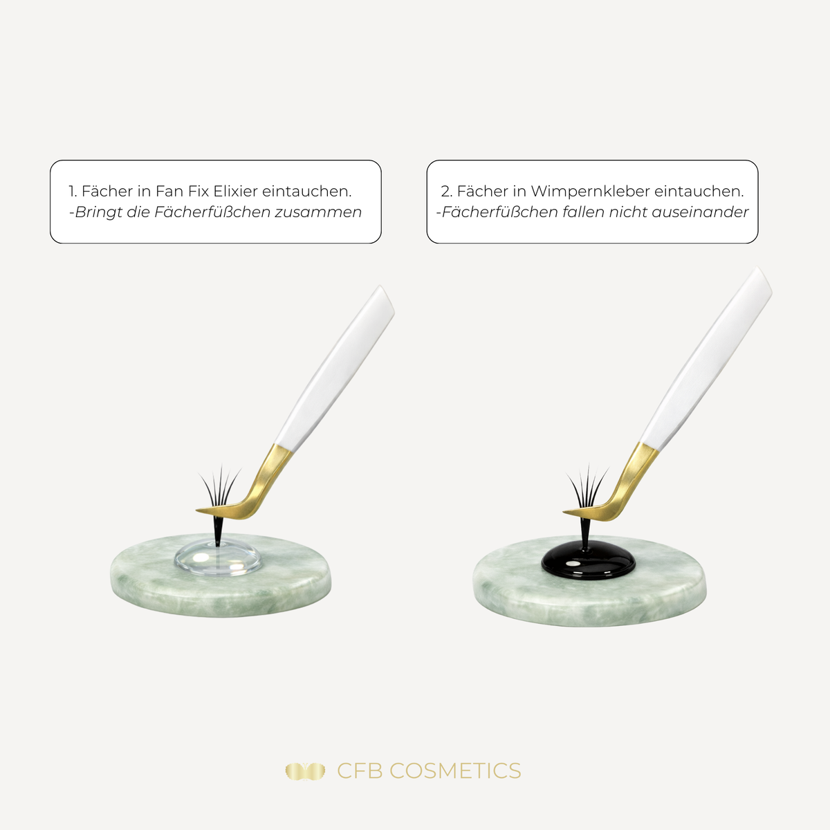 Fan Fix Elixier 10 ml für perfekte Wimpernfächer CFB Cosmeti