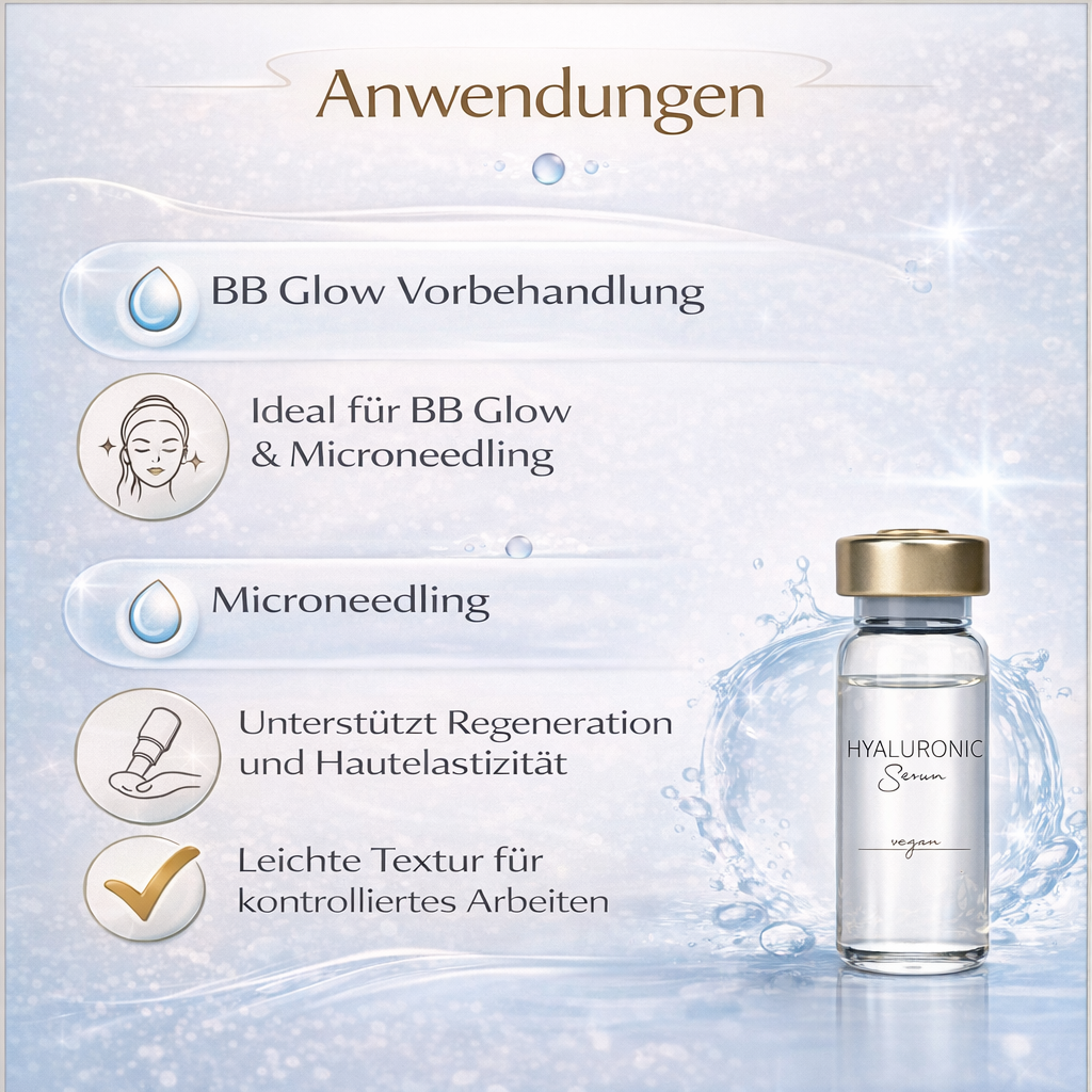 Sérum hialurónico de 10 ml para BB Glow y microagujas de CFB Cosmetics®