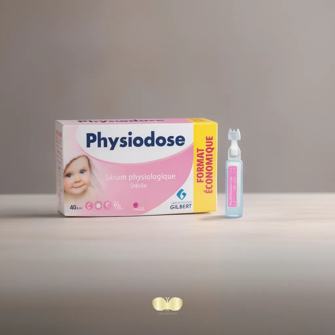 Solución salina Physiodose estéril, dosis individuales de 5 ml para la extensión de pestañas y el lifting de pestañas de CFB Cosmetics®