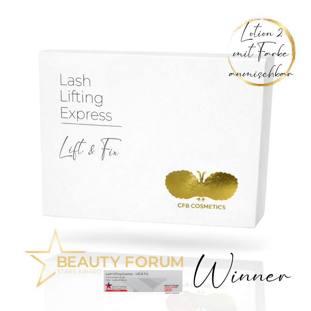 Lash & Brow Lifting Express Vorteilspack – Schnellere Einwirkzeit & Step 2 mit Farbe mischbar | CFB Cosmetics®