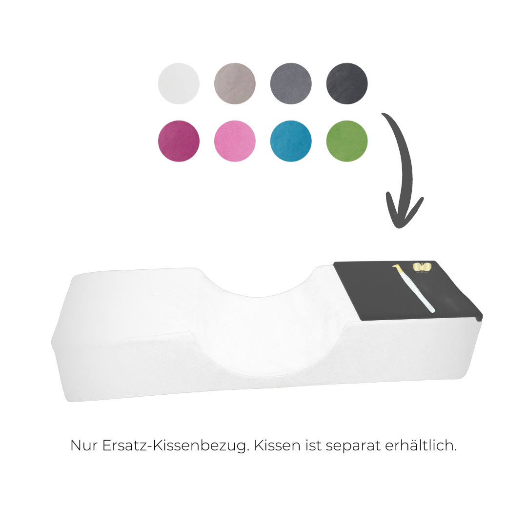 Kissenbezug für Lashes Kissen ergonomisch | CFB Cosmetics® – 100lkissenbezug.15, 100lkissenbezug.16