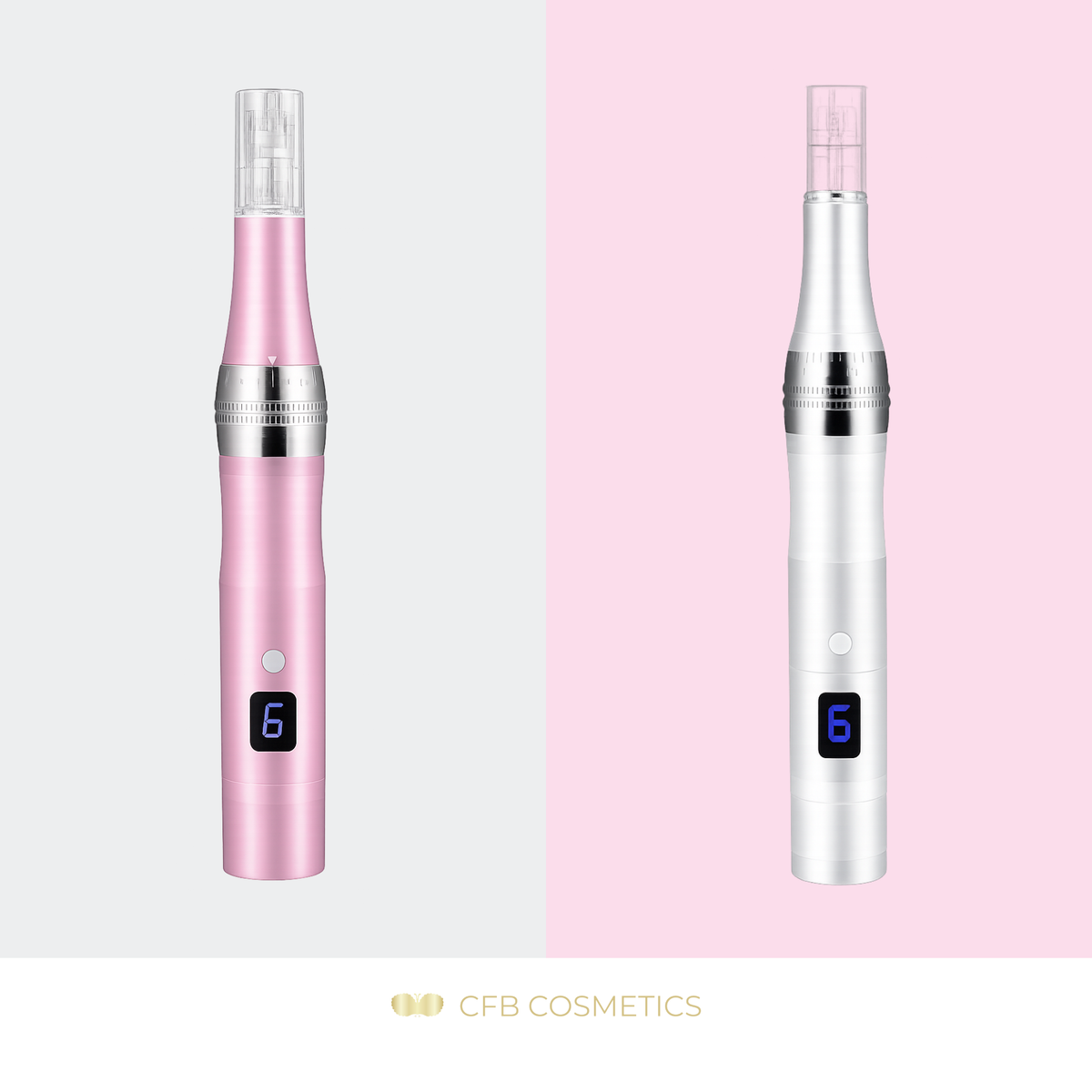 Microneedling Pen kabellos & flexibel | inkl. 12× Nadeln | CFB Cosmetics®