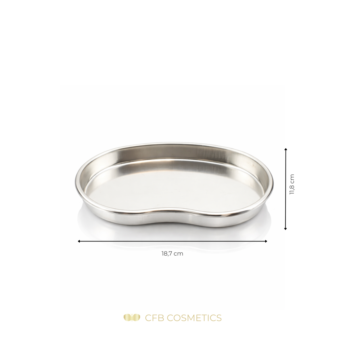 Nierenschale Edelstahl klein für kosmetische Behandlungen - CFB Cosmetics®