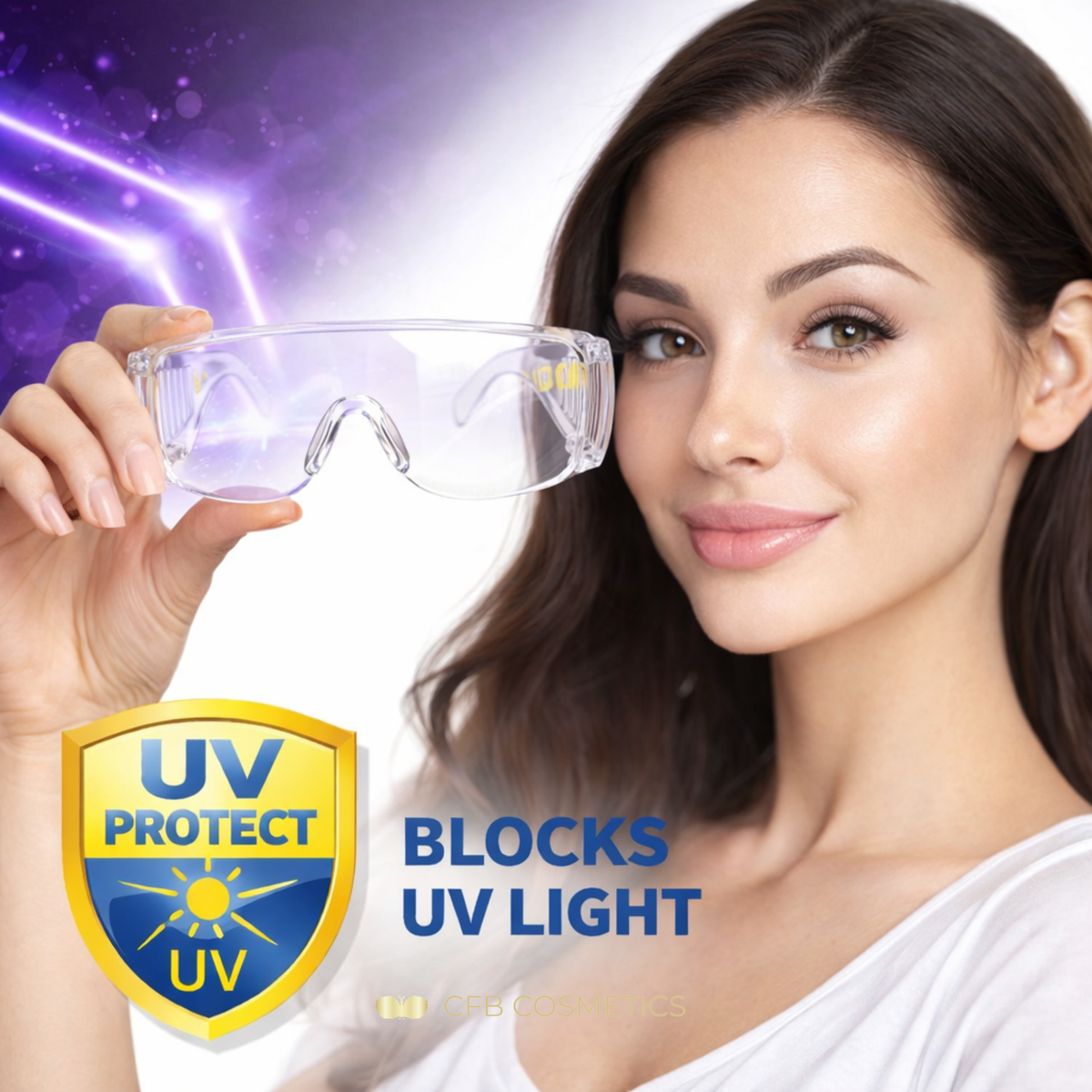 Gafas de protección | Extensiones de pestañas UV | LUV System®