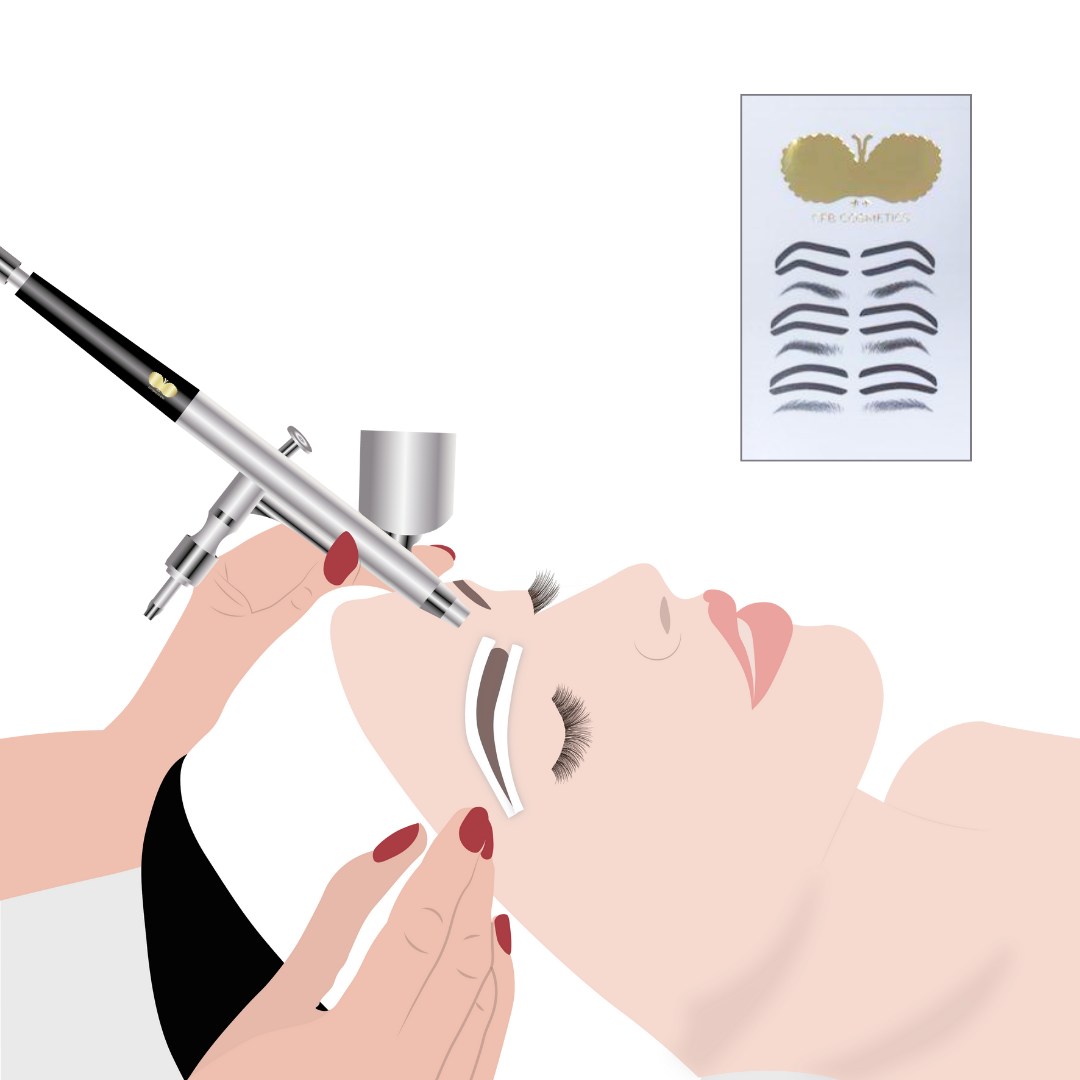 Eyebrow Sticker für Brow Styling