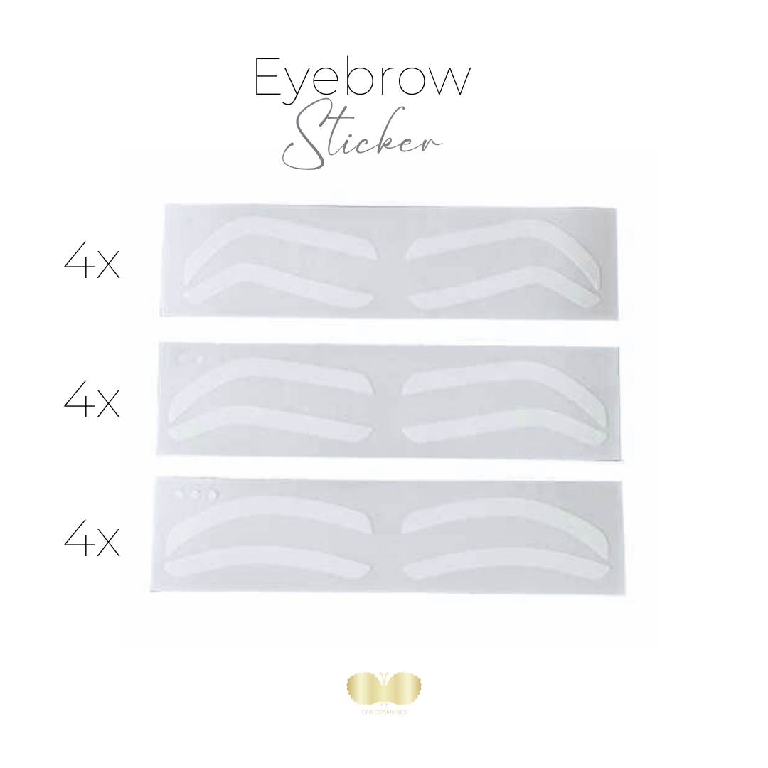 Eyebrow Sticker für Brow Styling