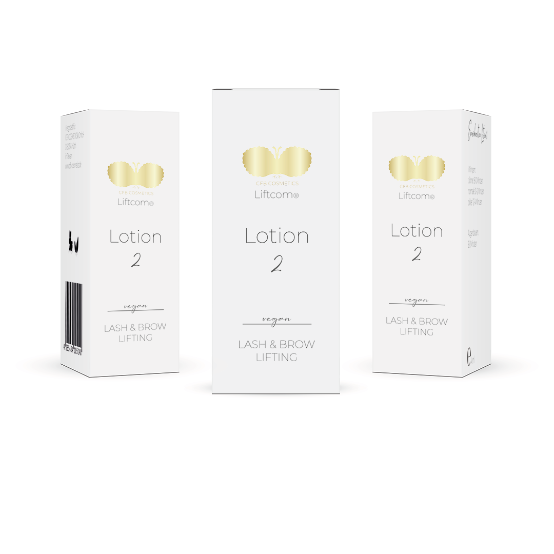 Lifting de pestañas y cejas | Loción 2 | Vegano y profesional | CFB Cosmetics