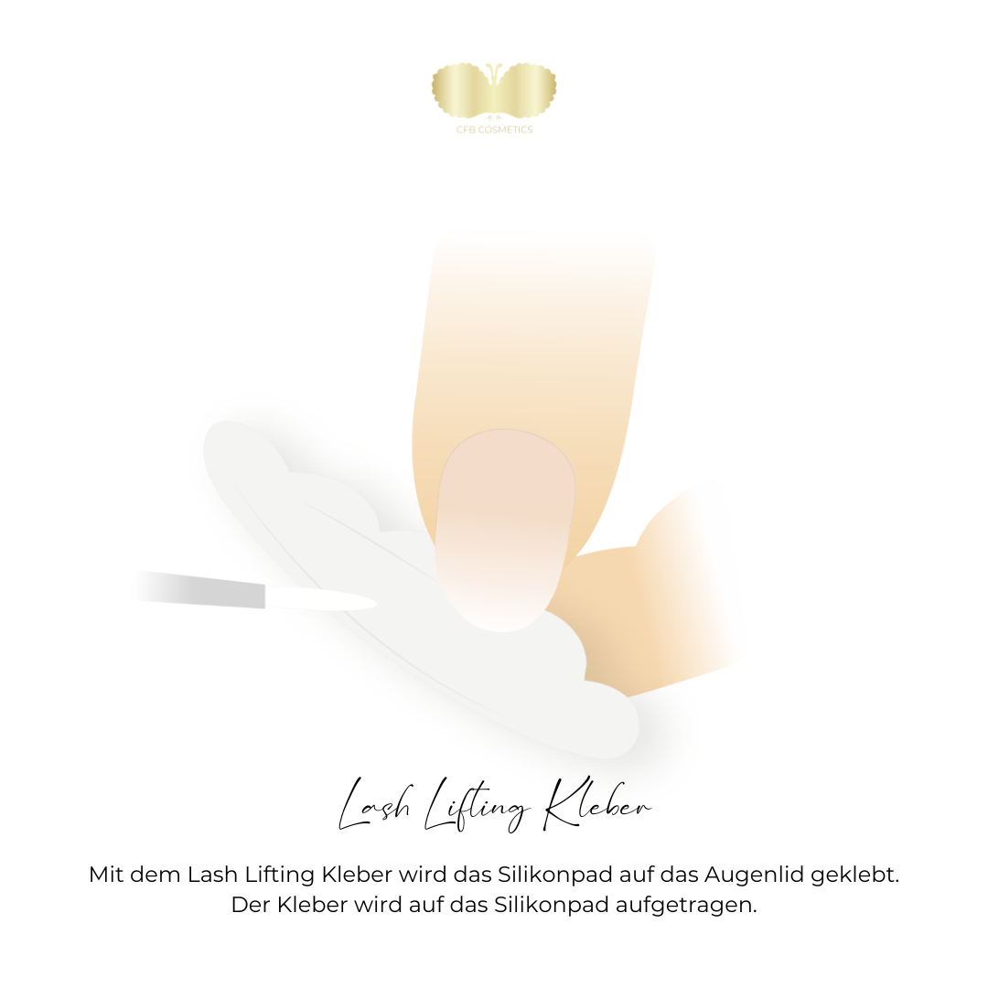 Lote de 5 tubos de pegamento para lifting de pestañas REGULAR, de consistencia líquida, 5 ml + 1 gratis de CFB Cosmetics®