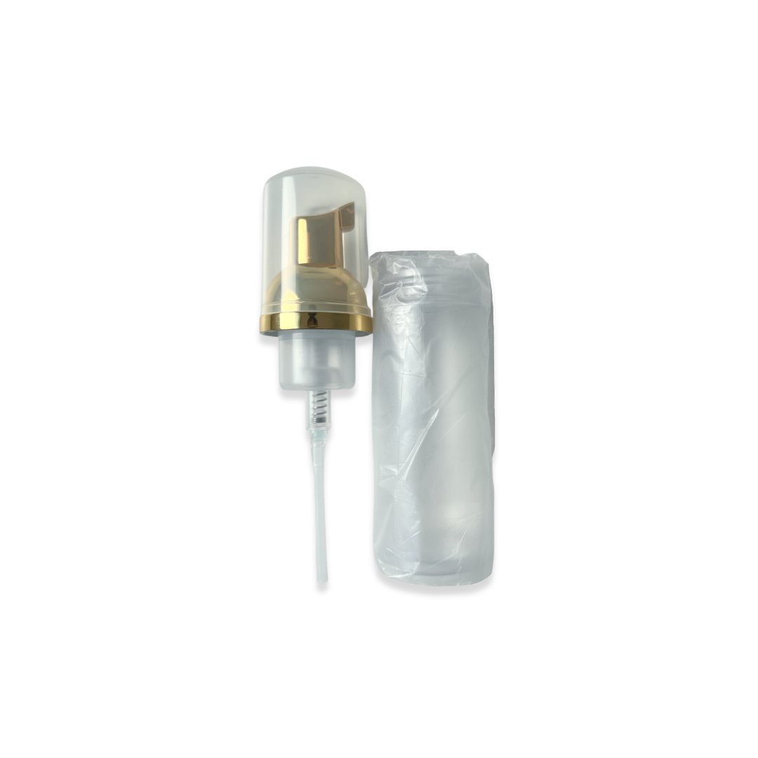 Botella vacía con dosificador de bomba de 60 ml para champú de pestañas, transparente y reutilizable, CFB Cosmetics®