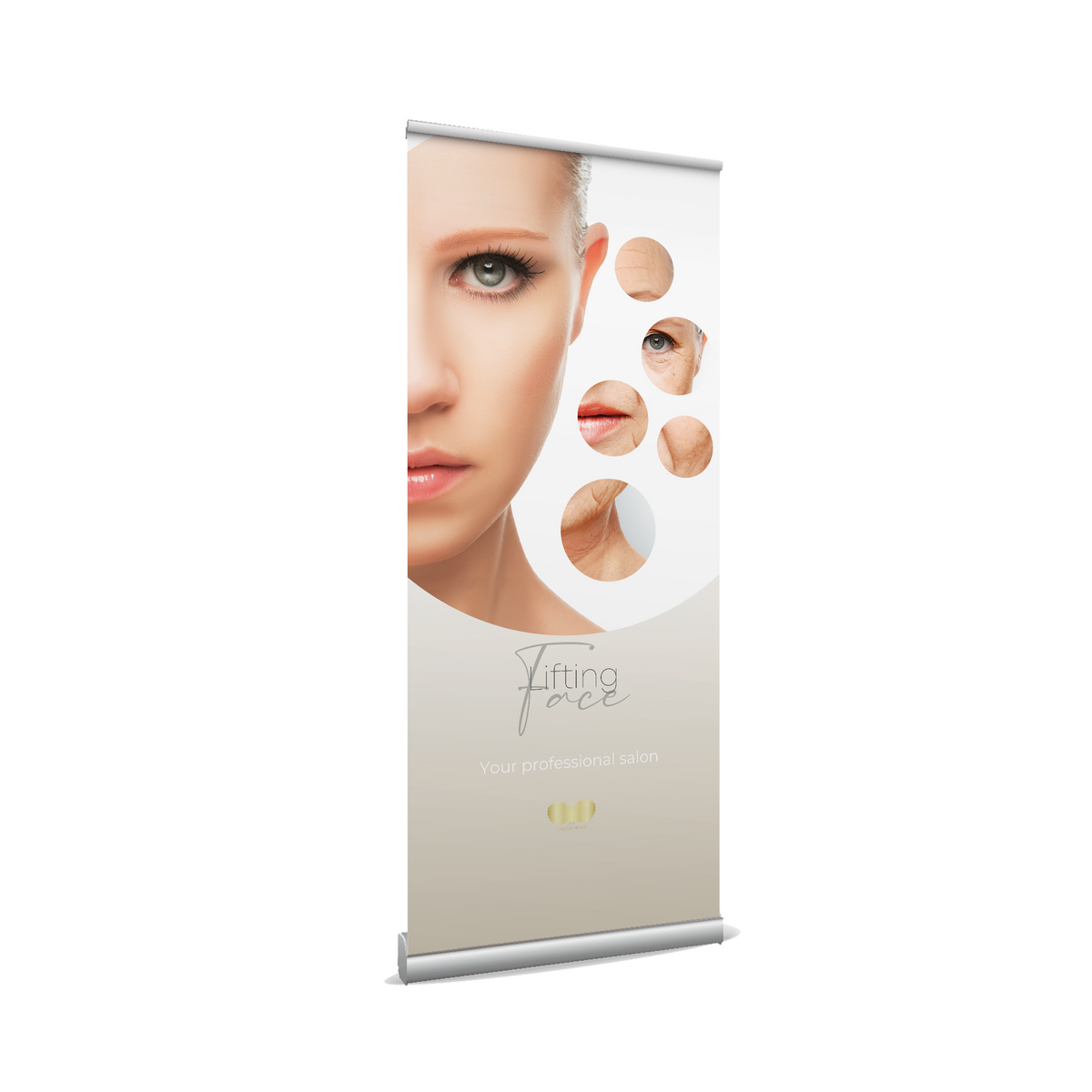 Roll up Banner Plasma Lifting 85 x 200 cm Studio Banner CFB Cosmetics®