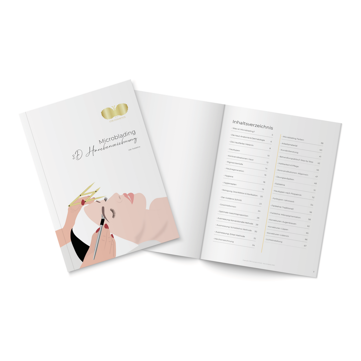 Schulungsmappe | Microblading | White Label | 2023