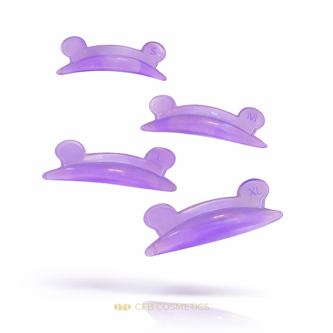 Lash Lifting Silikonpads | lila | selbstklebend | CFB Cosmetics®