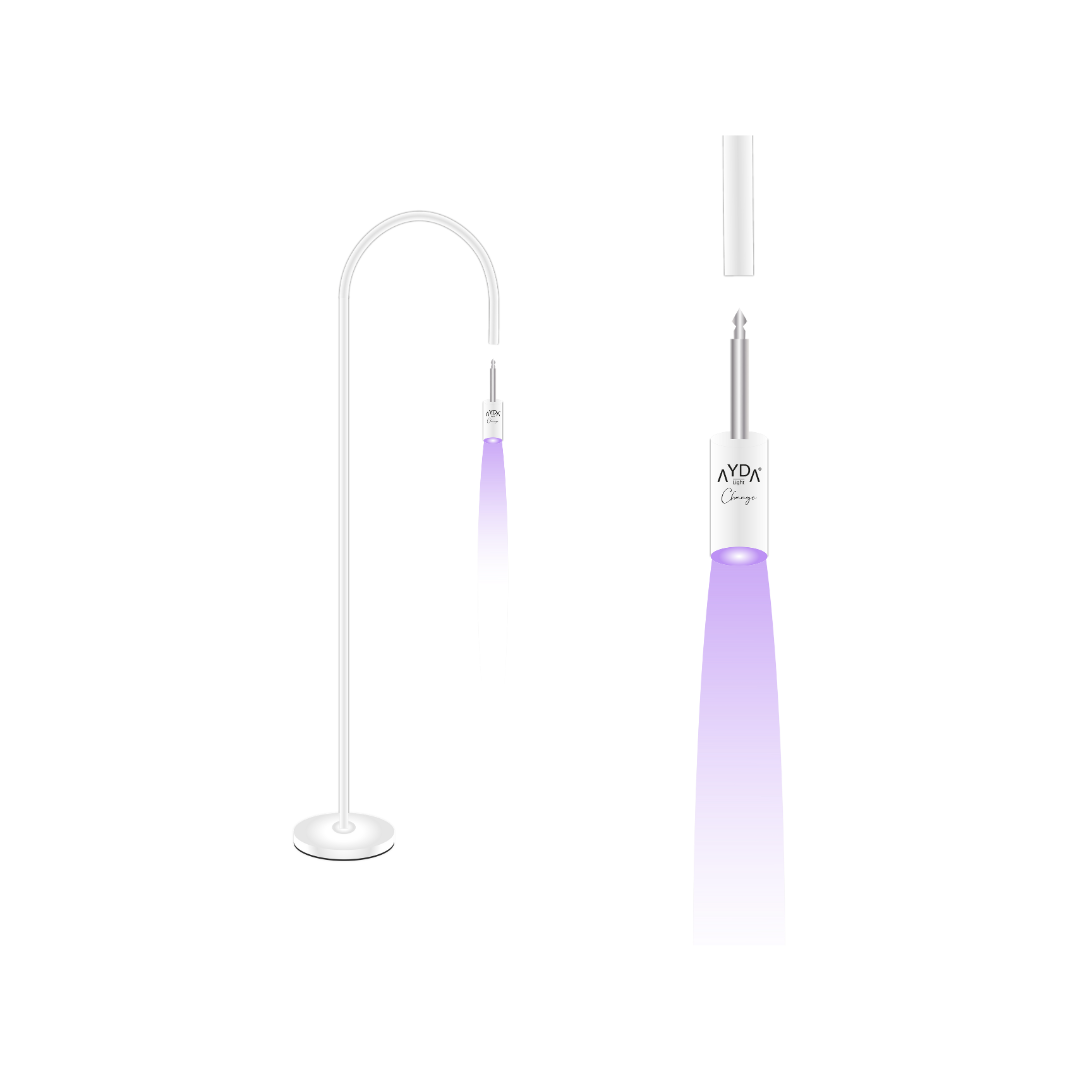 UV Lamp for Eyelash Extensions | CHANGE | UV-LED Violet & White | BESTSELLER | LUV System®