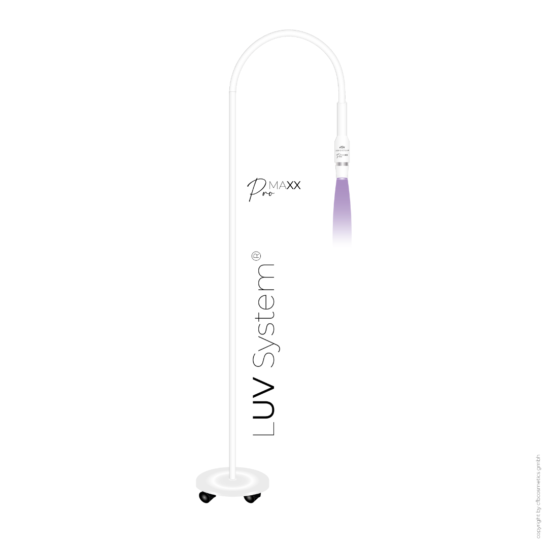 Lámpara UV para extensiones de pestañas | PRO MAXX | 6 vatios | La mejor lámpara UV | LUV System®