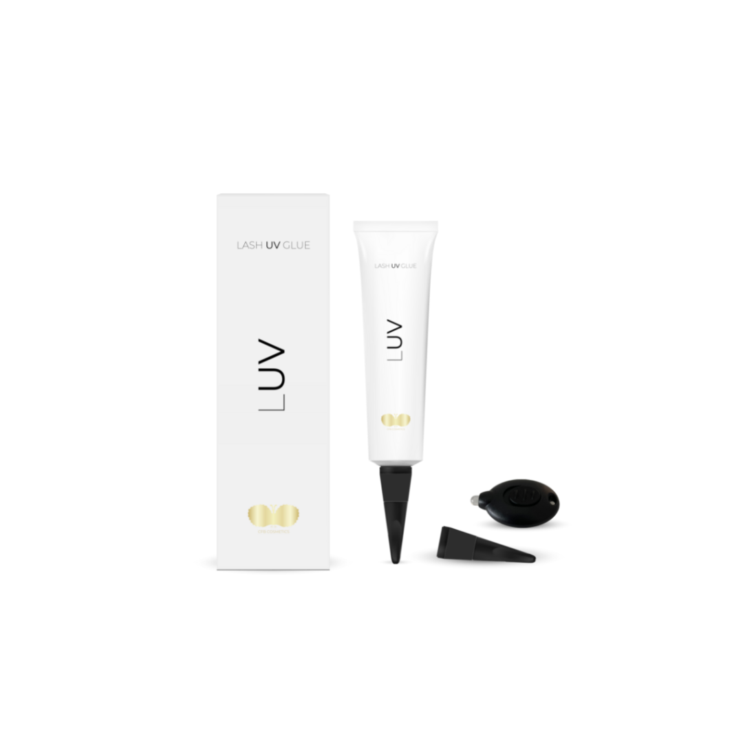 Pegamento para pestañas UV LUV | Sistema UV | transparente | ÉXITO DE VENTAS | LUV System®