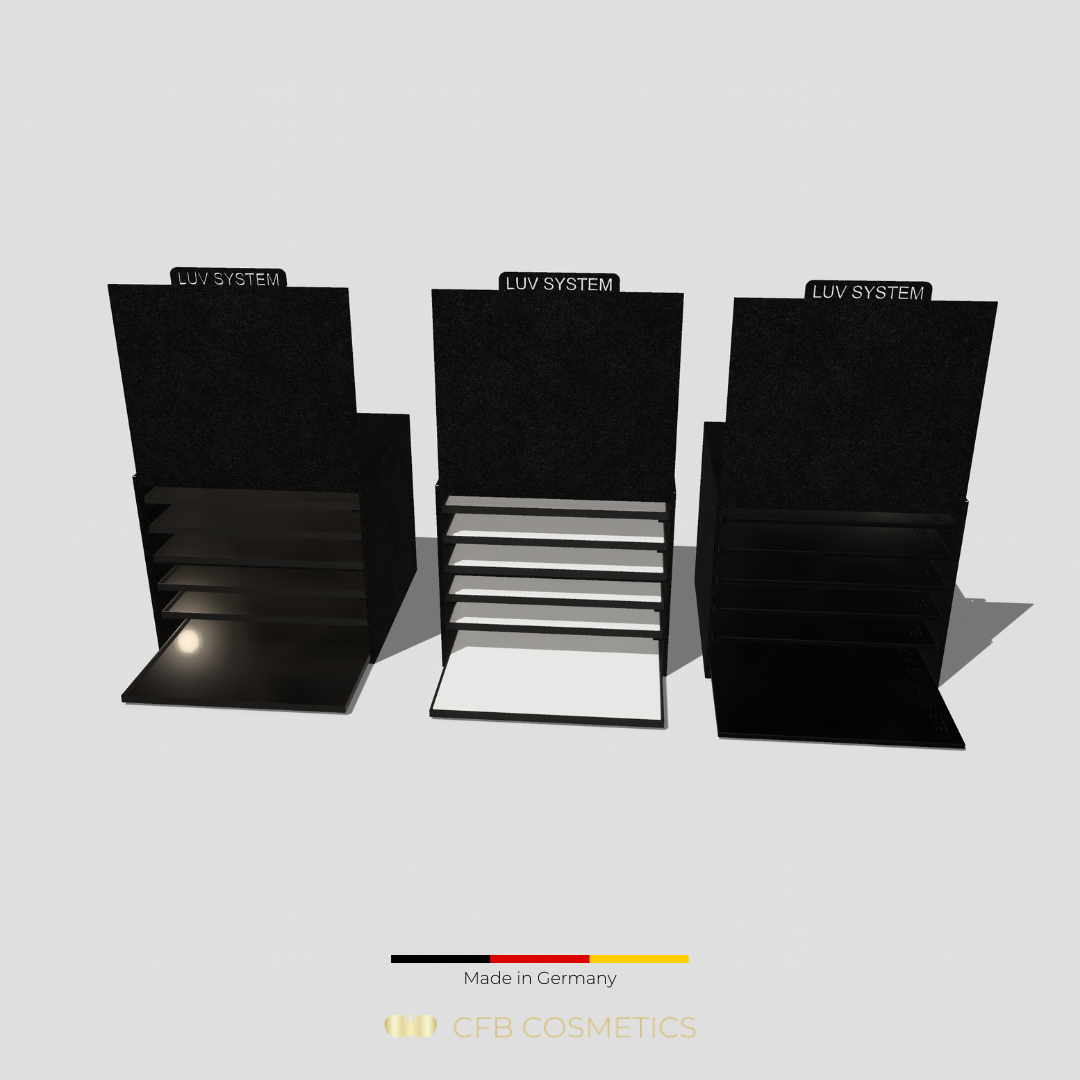 VUKI Lashbox mit 6 Wimperntrays