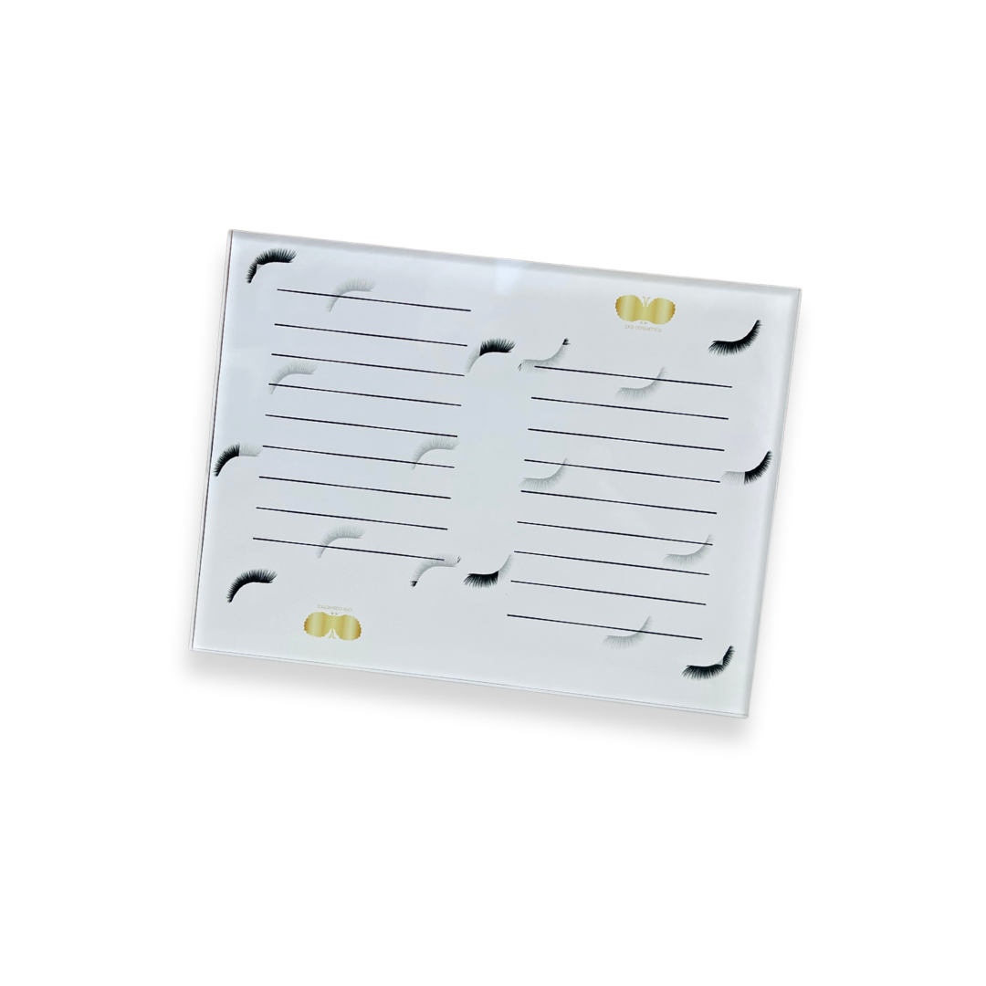 Eyelash plate | large | acrylic glass Eyelash plate | large | acrylic glass
