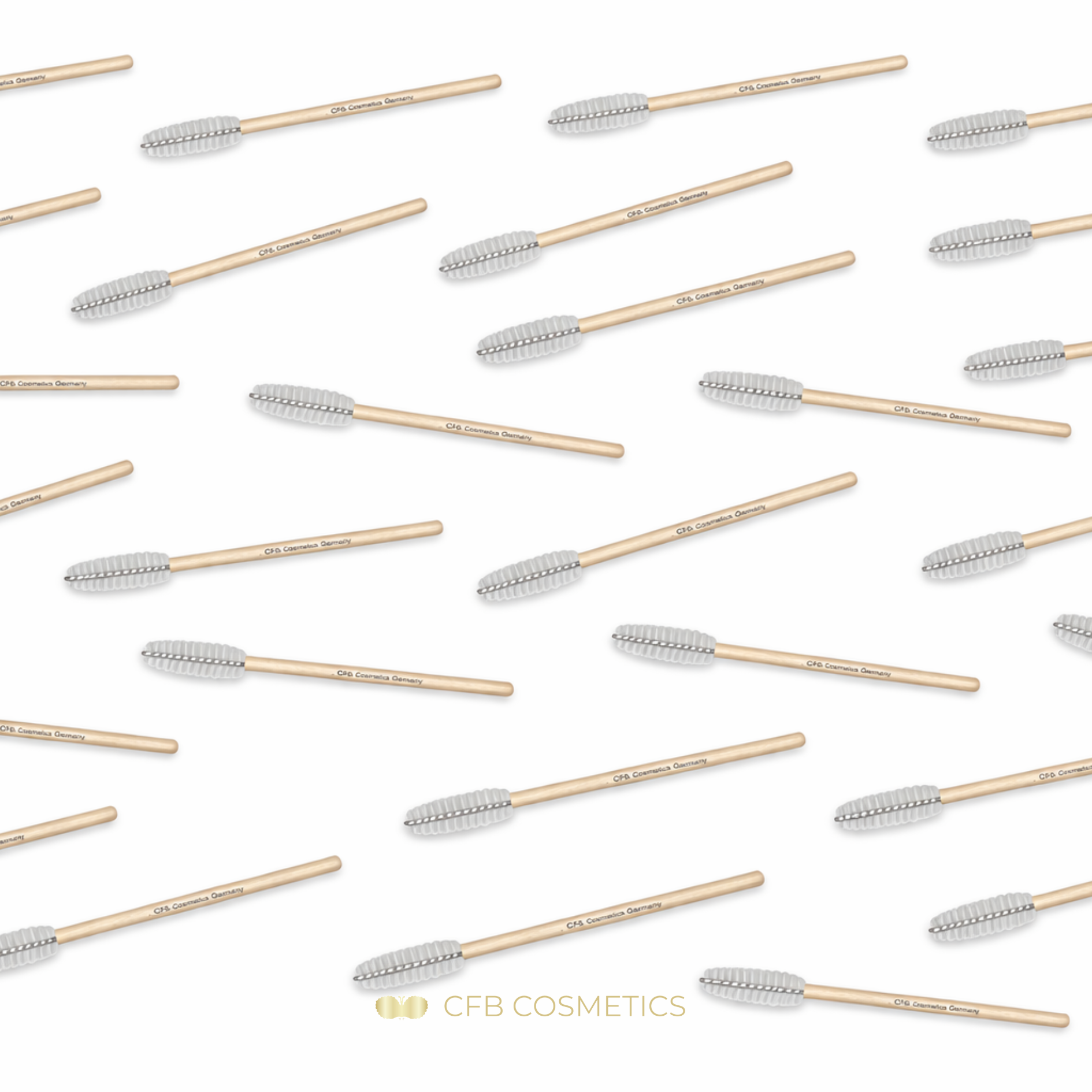 Mascara brush | Bamboo | white