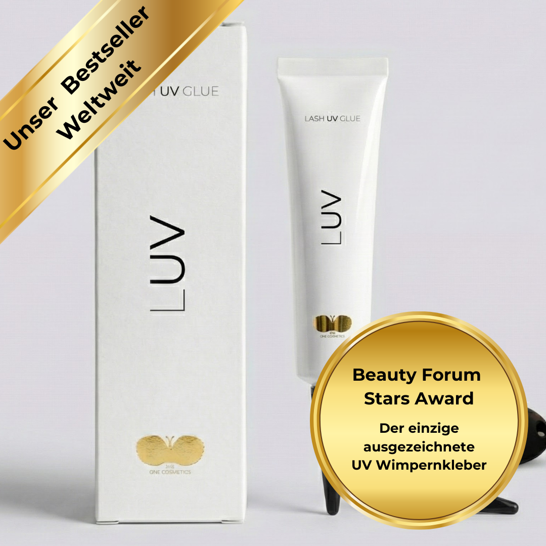 UV eyelash glue | transparent | also for hair extensions